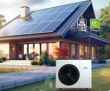 R32 Kodin lämmitys Monoblock lämpöpumppu